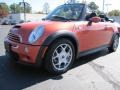 2006 Hot Orange Metallic Mini Cooper S Convertible  photo #1