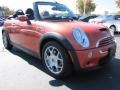 2006 Hot Orange Metallic Mini Cooper S Convertible  photo #7