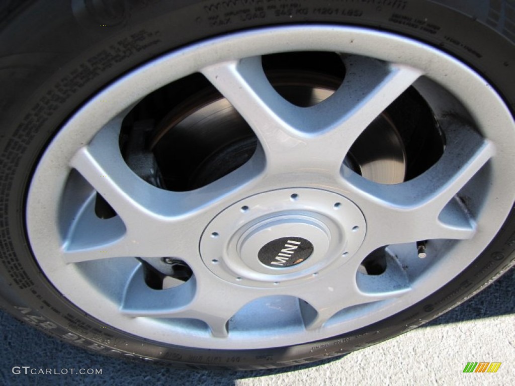2006 Cooper S Convertible - Hot Orange Metallic / Black/Panther Black photo #9