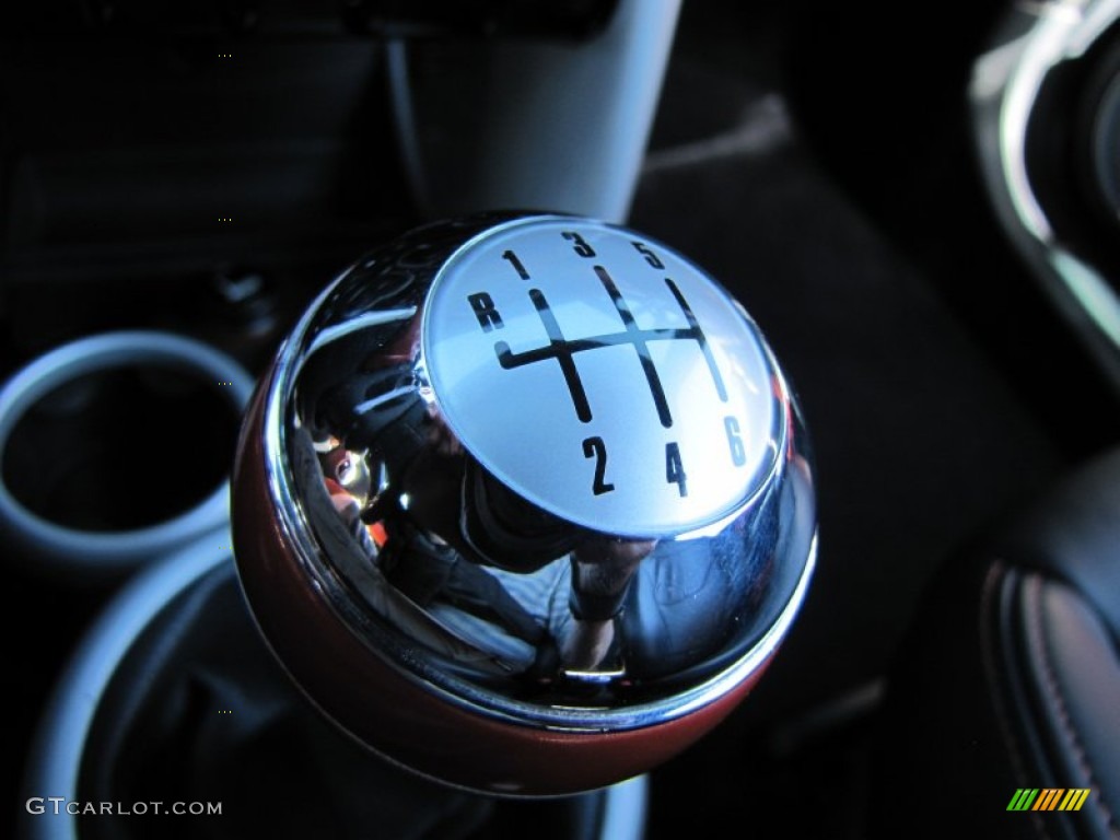 2006 Cooper S Convertible - Hot Orange Metallic / Black/Panther Black photo #21