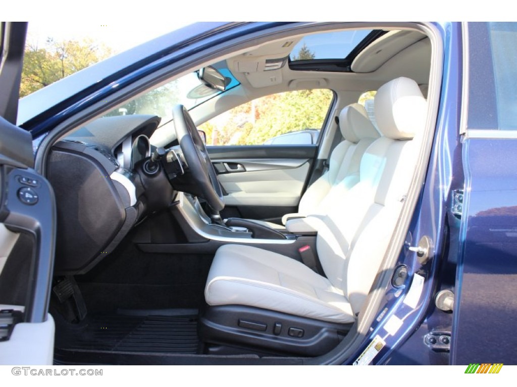 Taupe/Ebony Interior 2009 Acura TL 3.7 SH-AWD Photo #56317491