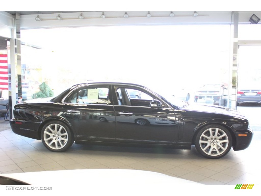 Ebony Black 2008 Jaguar XJ XJ8 Exterior Photo #56317719