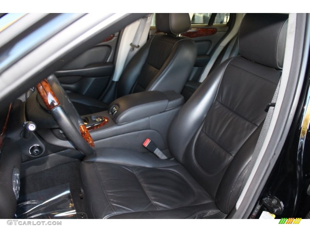 Charcoal Interior 2008 Jaguar XJ XJ8 Photo #56317757
