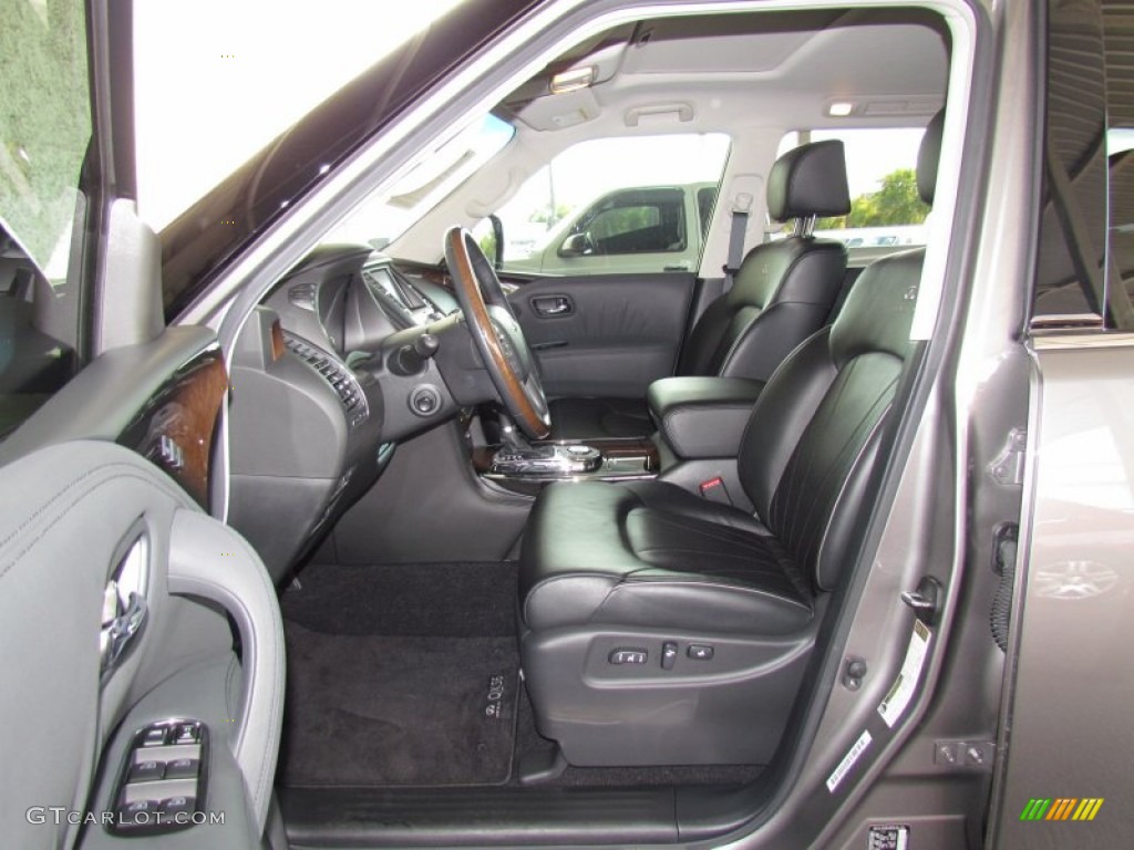 Graphite Interior 2011 Infiniti QX 56 Photo #56317774