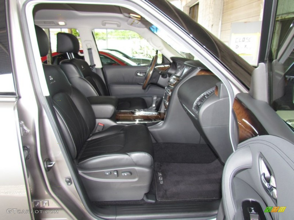 Graphite Interior 2011 Infiniti QX 56 Photo #56317785