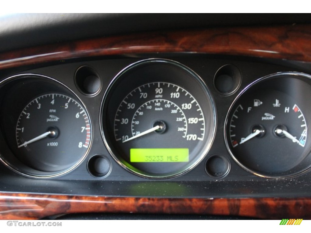 2008 Jaguar XJ XJ8 Gauges Photo #56317800