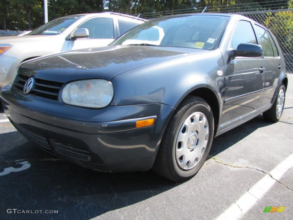 2006 Golf GL 4 Door - Blue Anthracite Metallic / Black photo #1