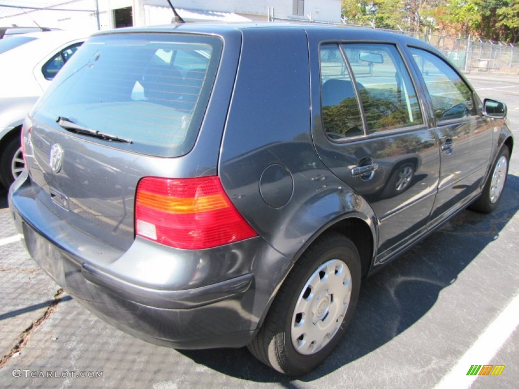 2006 Golf GL 4 Door - Blue Anthracite Metallic / Black photo #3
