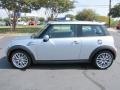 2009 Sparkling Silver Metallic Mini Cooper John Cooper Works Hardtop  photo #2