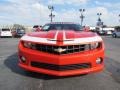 Inferno Orange Metallic 2010 Chevrolet Camaro SS Coupe Exterior