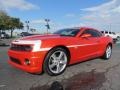 Inferno Orange Metallic 2010 Chevrolet Camaro SS Coupe Exterior