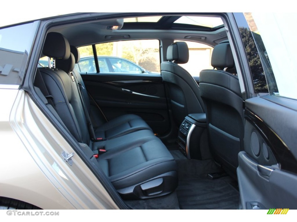 Black Interior 2011 BMW 5 Series 550i Gran Turismo Photo #56318433