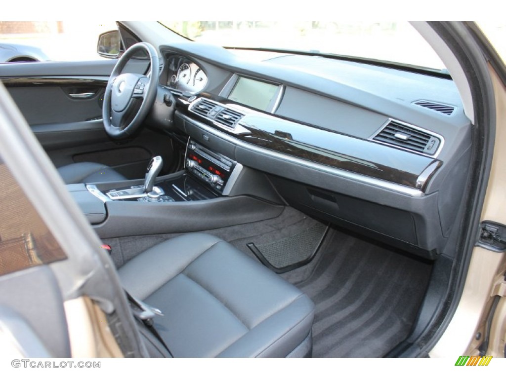 2011 BMW 5 Series 550i Gran Turismo Black Dashboard Photo #56318448