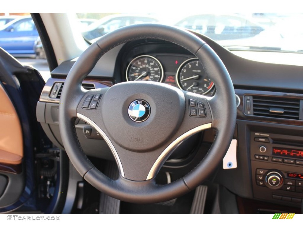 2011 3 Series 328i xDrive Coupe - Deep Sea Blue Metallic / Saddle Brown Dakota Leather photo #14