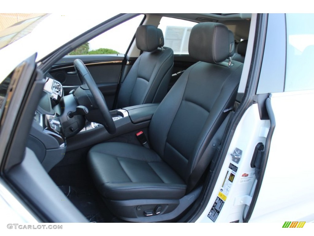 Black Interior 2011 BMW 5 Series 535i xDrive Gran Turismo Photo #56318915