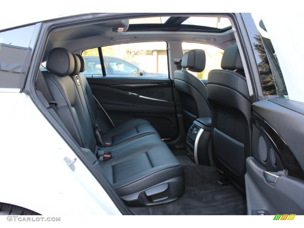 Black Interior 2011 BMW 5 Series 535i xDrive Gran Turismo Photo #56319026