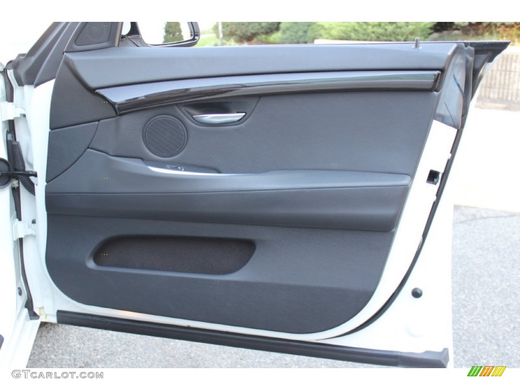2011 BMW 5 Series 535i xDrive Gran Turismo Black Door Panel Photo #56319036