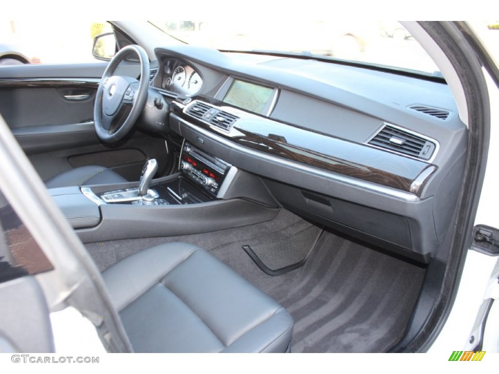 2011 BMW 5 Series 535i xDrive Gran Turismo Black Dashboard Photo #56319045