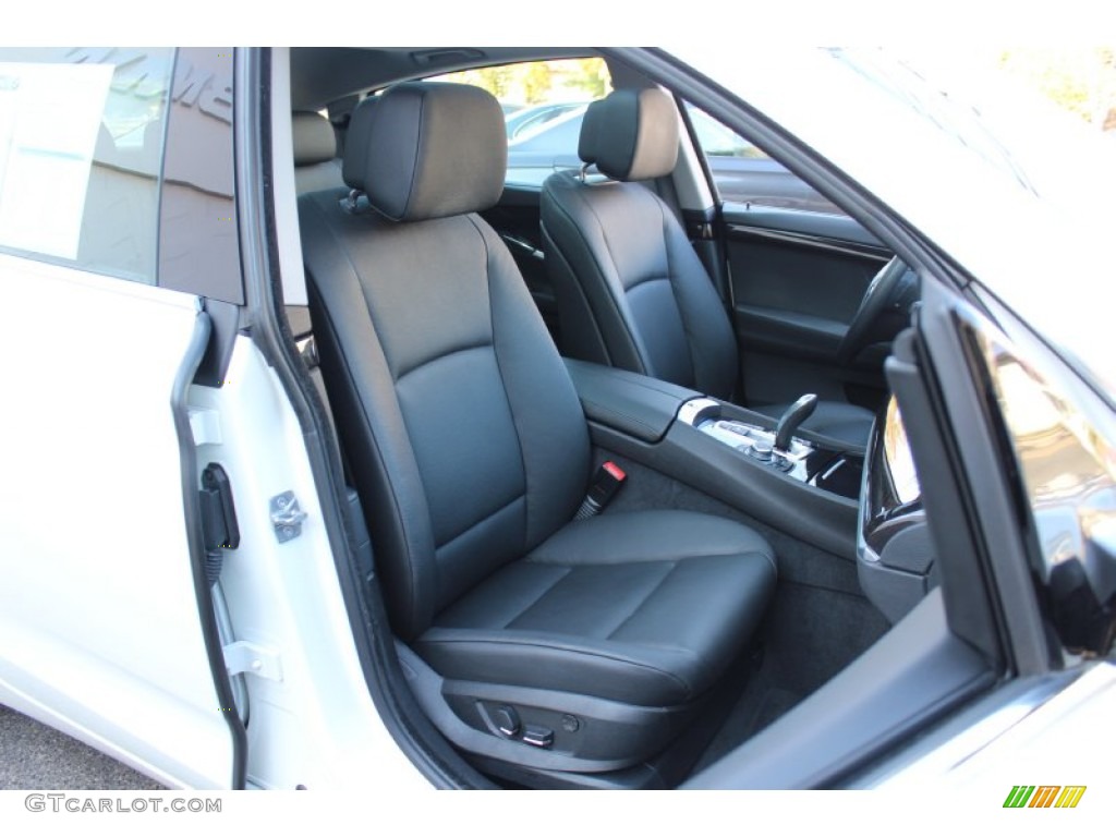 Black Interior 2011 BMW 5 Series 535i xDrive Gran Turismo Photo #56319064