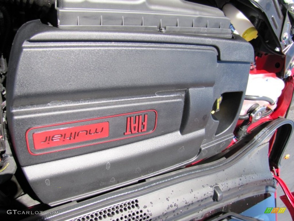 2012 Fiat 500 c cabrio Lounge 1.4 Liter SOHC 16-Valve MultiAir 4 Cylinder Engine Photo #56319486