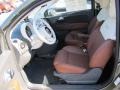  2012 500 c cabrio Lounge Pelle Marrone/Avorio (Brown/Ivory) Interior