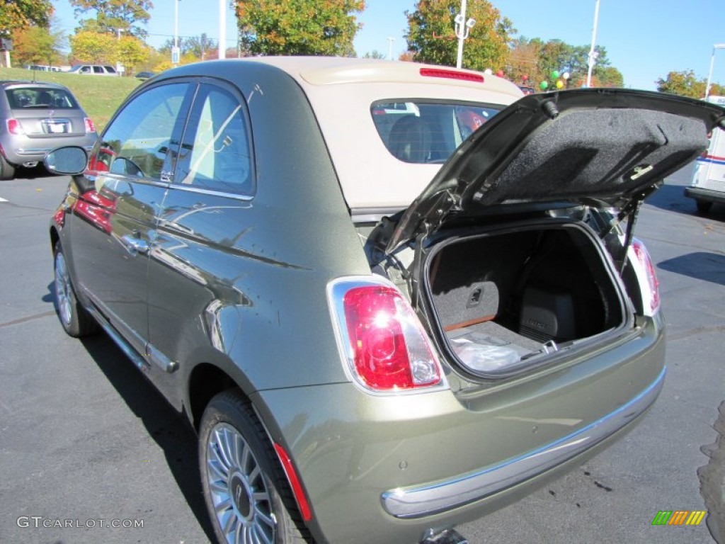 2012 Fiat 500 c cabrio Lounge Trunk Photo #56319573