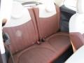 Pelle Marrone/Avorio (Brown/Ivory) 2012 Fiat 500 c cabrio Lounge Interior Color