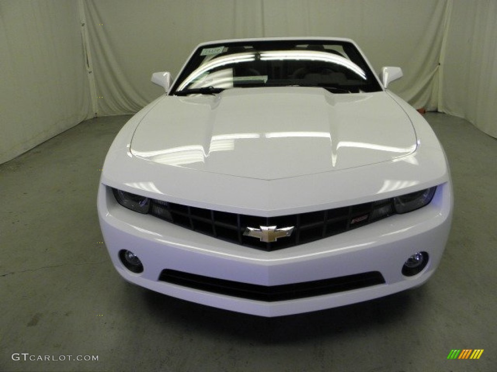 Summit White 2012 Chevrolet Camaro LT Convertible Exterior Photo #56319912