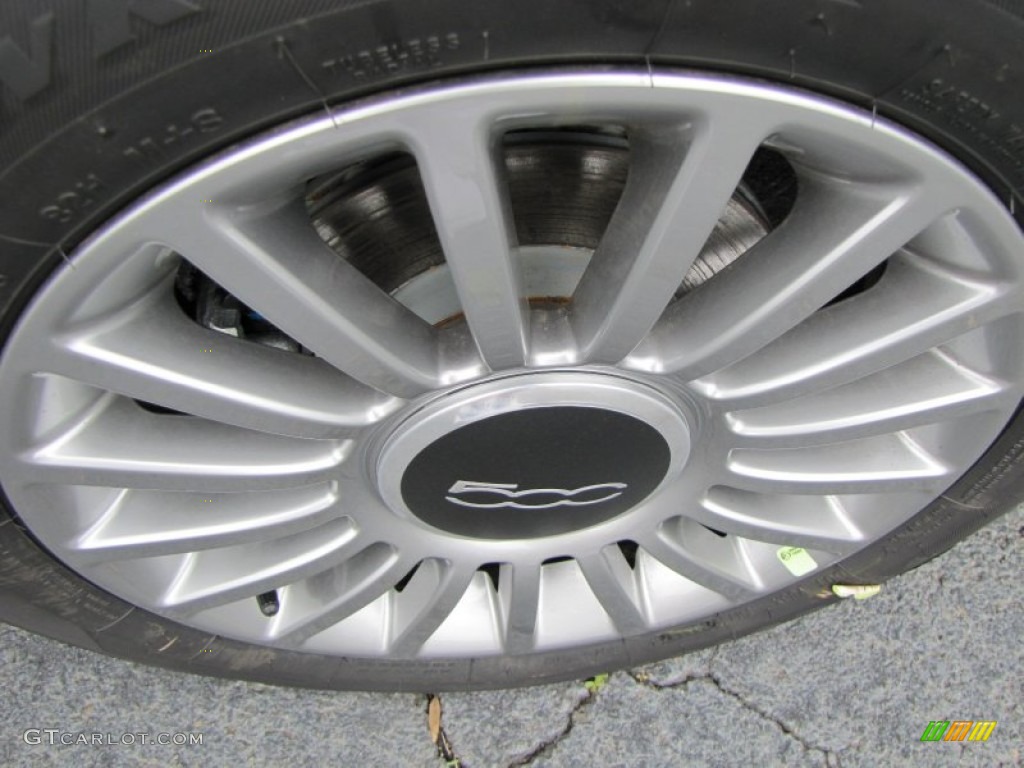 2012 Fiat 500 c cabrio Lounge Wheel Photo #56319930