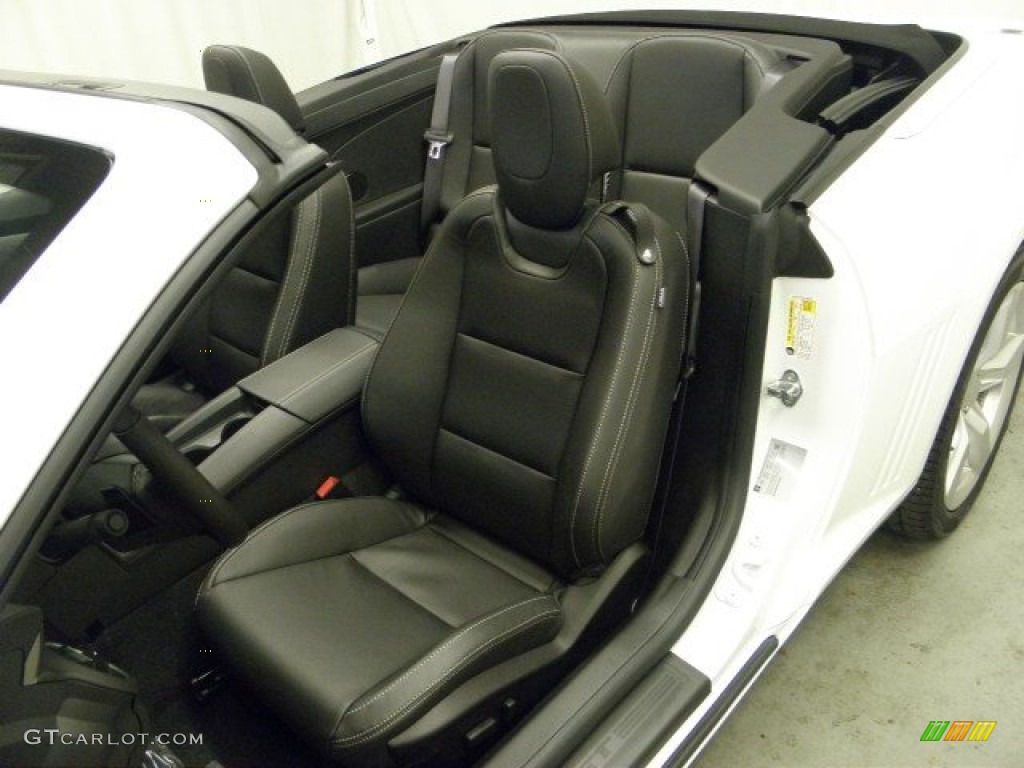 Black Interior 2012 Chevrolet Camaro LT Convertible Photo #56320020