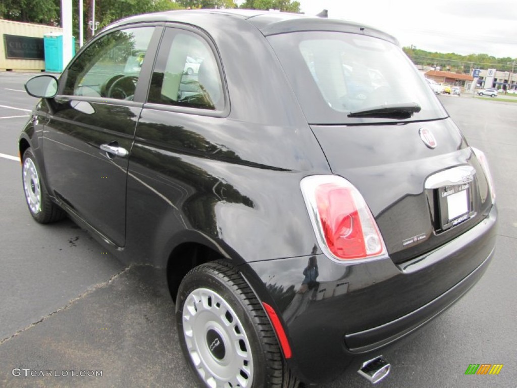 Nero (Black) 2012 Fiat 500 Pop Exterior Photo #56320035