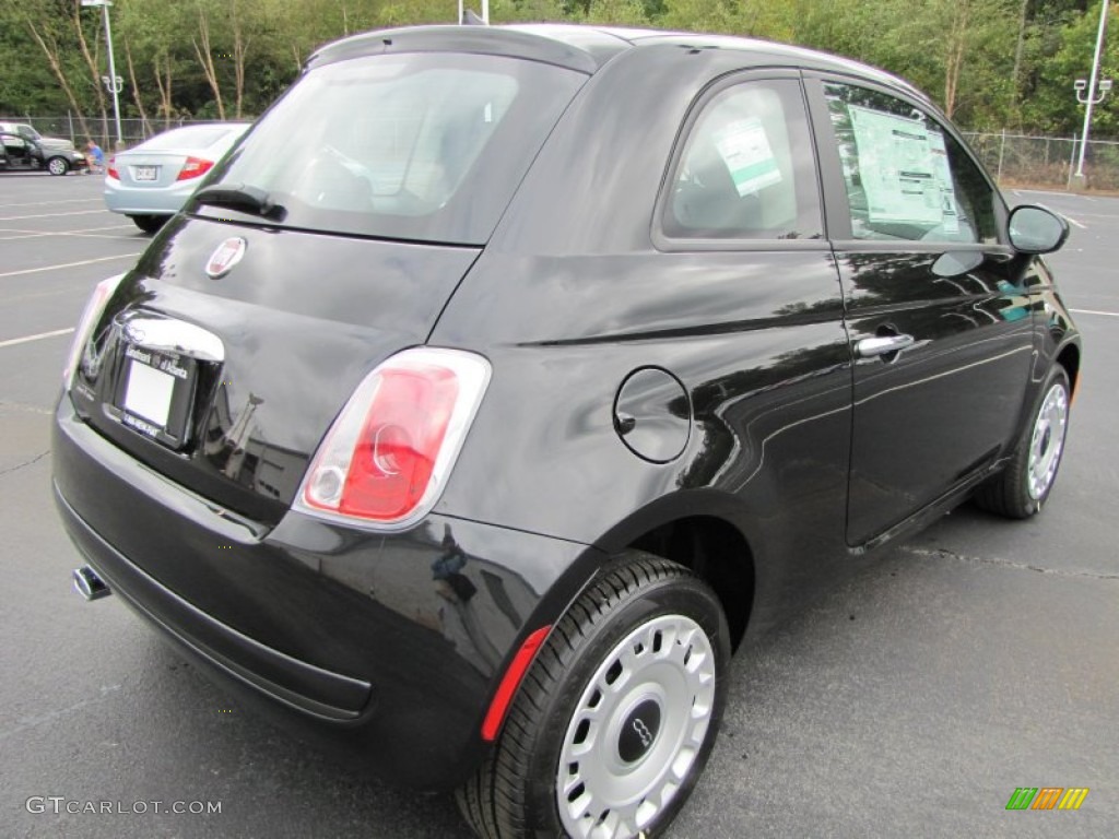 Nero (Black) 2012 Fiat 500 Pop Exterior Photo #56320044