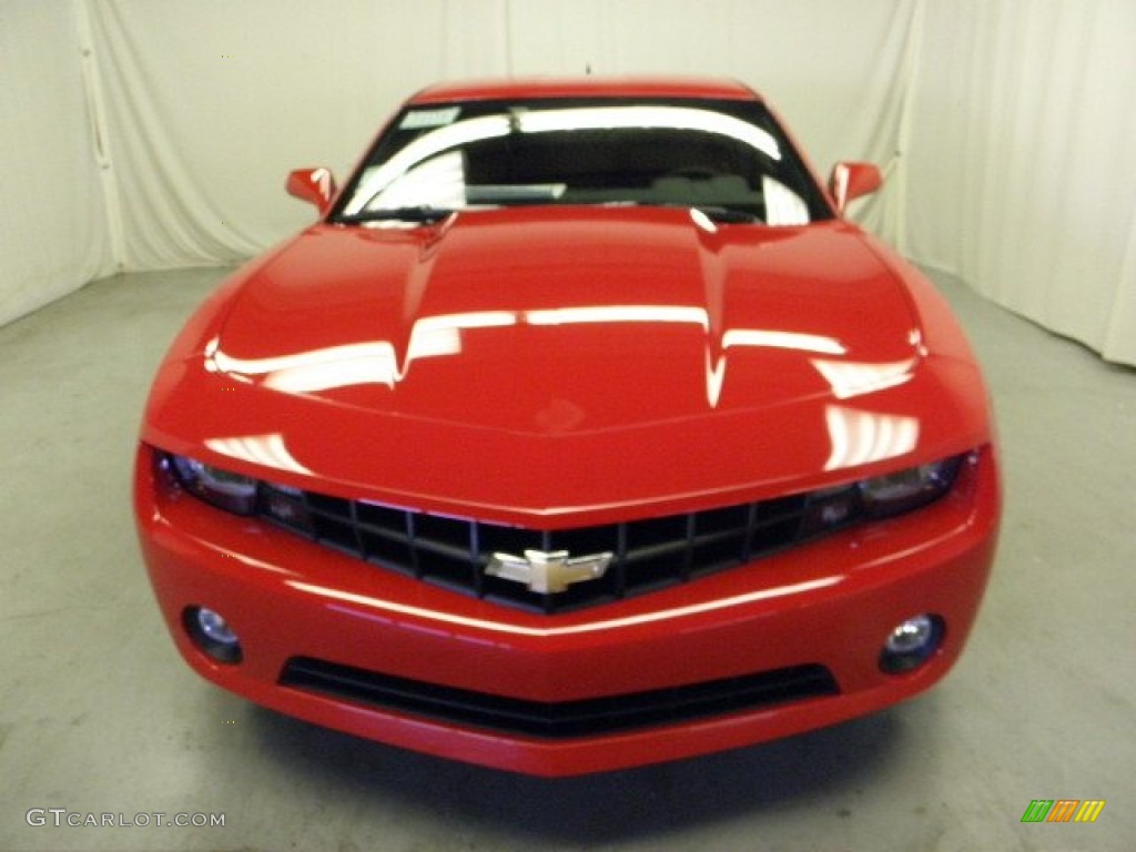 Victory Red 2012 Chevrolet Camaro LT Coupe Exterior Photo #56320101