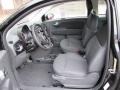 Tessuto Grigio/Nero (Grey/Black) 2012 Fiat 500 Pop Interior Color