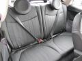 Pelle Nera/Nera (Black/Black) 2012 Fiat 500 c cabrio Lounge Interior Color