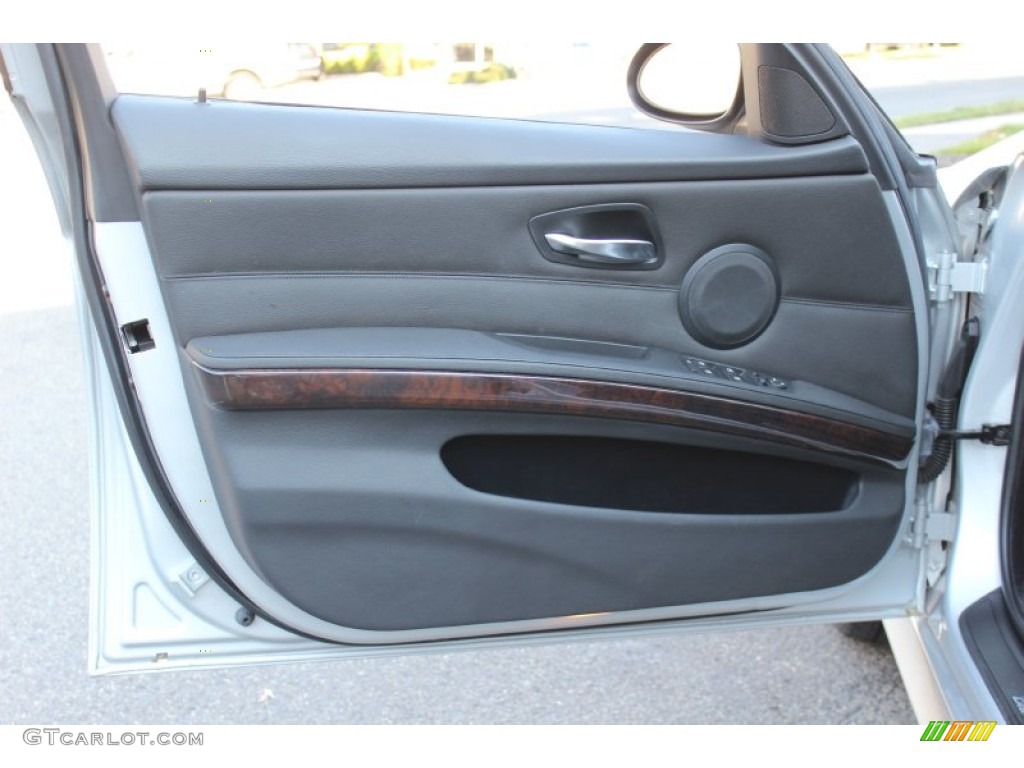 2008 3 Series 328xi Sedan - Titanium Silver Metallic / Black photo #9