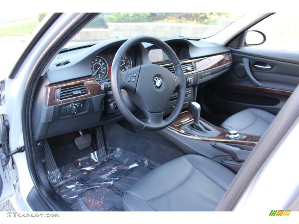 2008 3 Series 328xi Sedan - Titanium Silver Metallic / Black photo #10