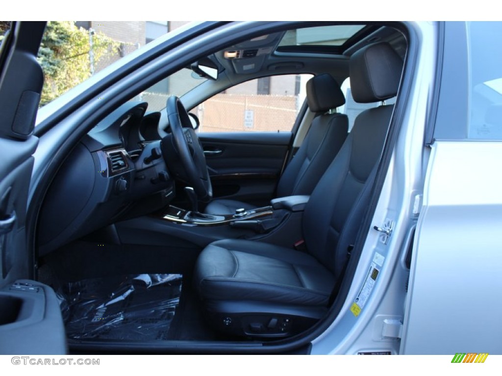 2008 3 Series 328xi Sedan - Titanium Silver Metallic / Black photo #11