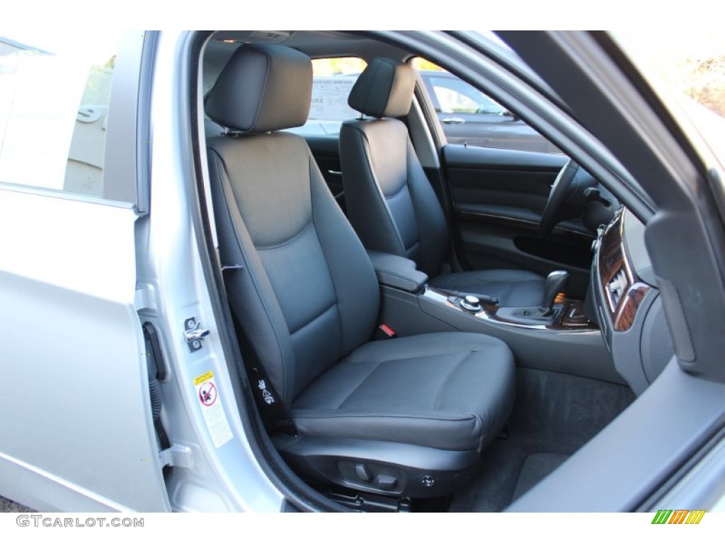 2008 3 Series 328xi Sedan - Titanium Silver Metallic / Black photo #28