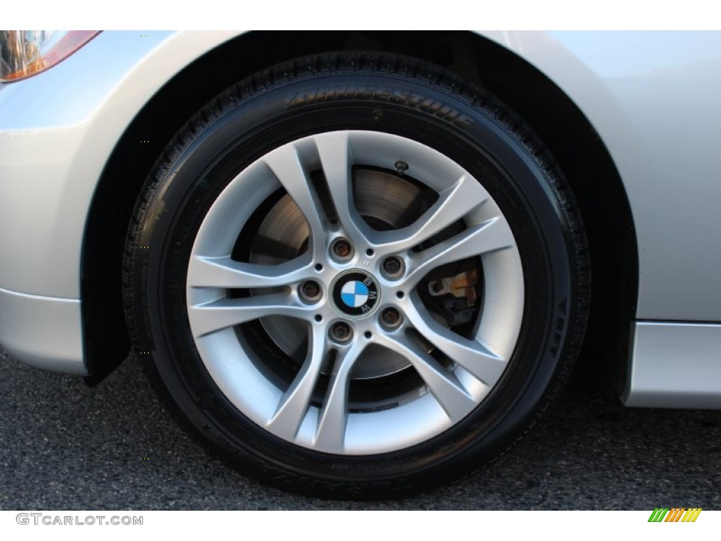 2008 3 Series 328xi Sedan - Titanium Silver Metallic / Black photo #31