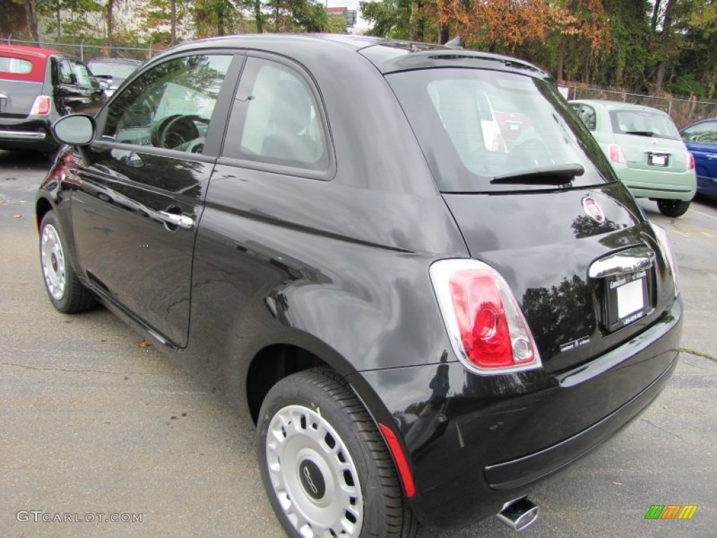 Nero (Black) 2012 Fiat 500 Pop Exterior Photo #56320747