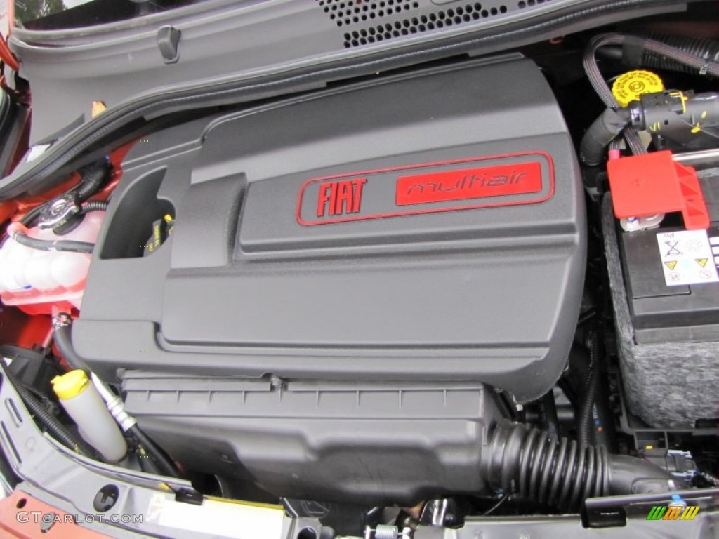 2012 Fiat 500 c cabrio Lounge 1.4 Liter SOHC 16-Valve MultiAir 4 Cylinder Engine Photo #56320955