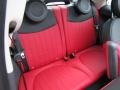 Pelle Rosso/Nera (Red/Black) Interior Photo for 2012 Fiat 500 #56321056