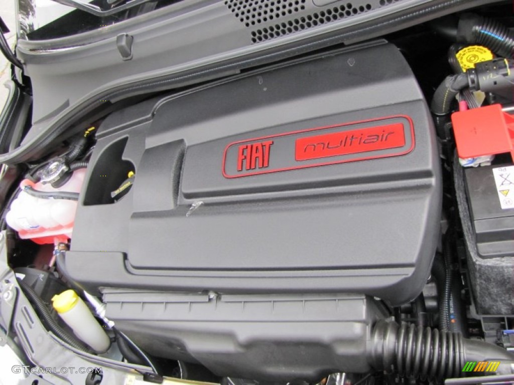2012 Fiat 500 c cabrio Lounge 1.4 Liter SOHC 16-Valve MultiAir 4 Cylinder Engine Photo #56321098