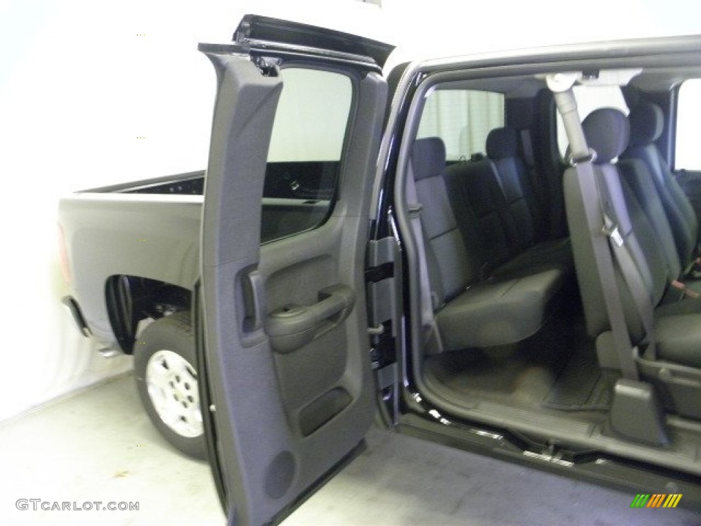 2012 Silverado 1500 LT Extended Cab - Black / Ebony photo #9