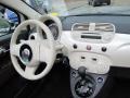 Pelle Marrone/Avorio (Brown/Ivory) Dashboard Photo for 2012 Fiat 500 #56321209