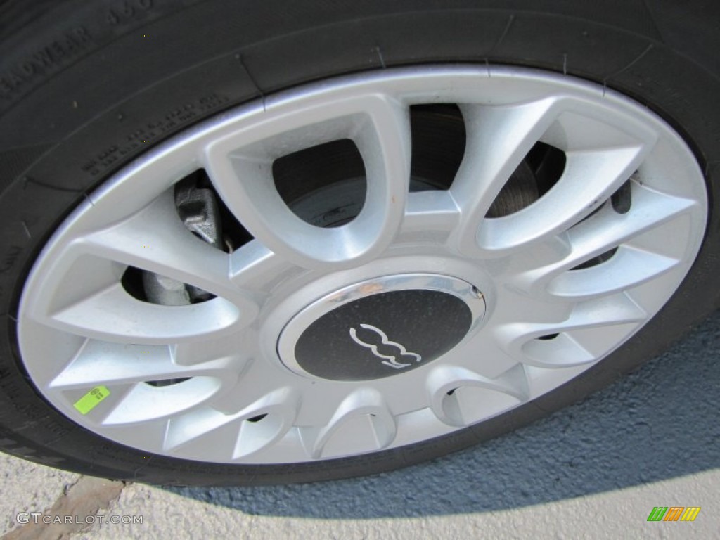 2012 Fiat 500 Lounge Wheel Photo #56321417