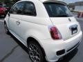 2012 Bianco (White) Fiat 500 Sport  photo #2