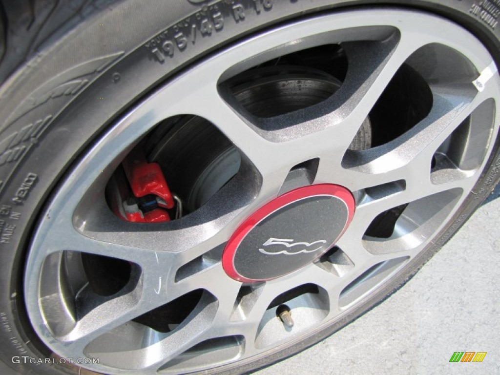 2012 Fiat 500 Sport Wheel Photo #56321521