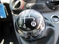 2012 Fiat 500 Sport Tessuto Marrone/Nero (Brown/Black) Interior Transmission Photo